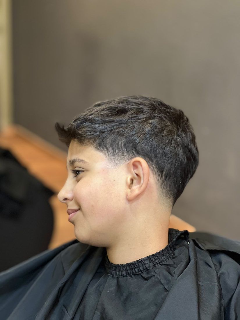 Kinderkapsel bij Kapsalon Luvion in Zottegem