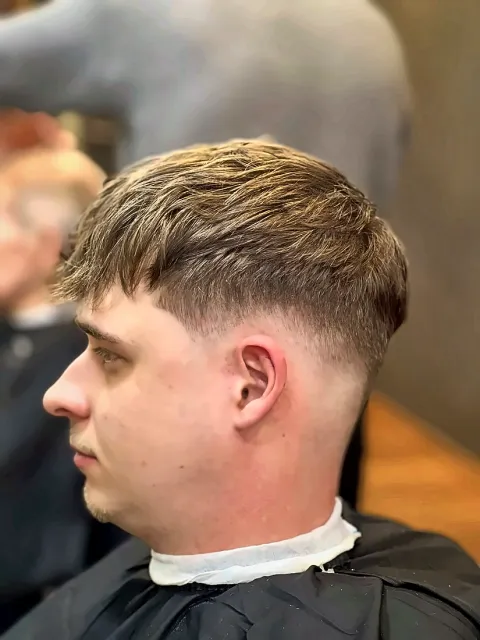 Getextureerde herencoupe met fade
